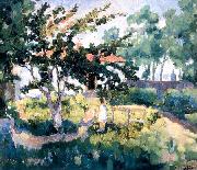Kazimir Malevich Summer Landscape, Sweden oil painting artist